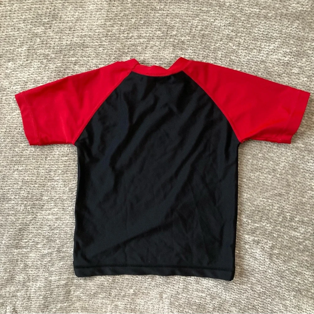 Star Wars Hanna Andersson Darth‎ Vader Rash Guard Tee Size 5 Beach Vacation